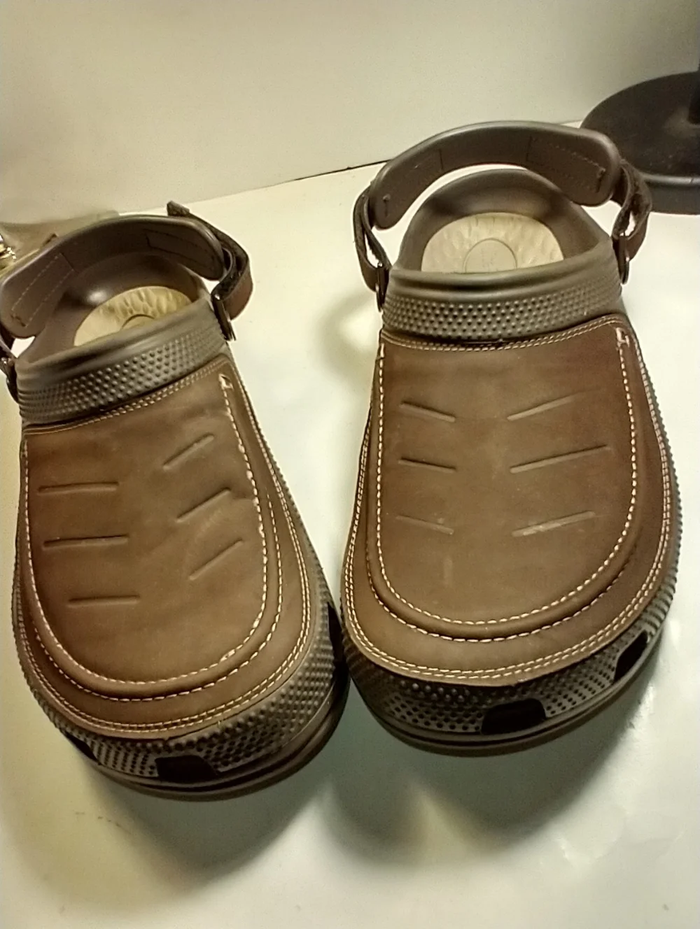 Crocs Yukon Vista II LiteRide Brown Clogs Shoes Men's sz 15 - Picture 11 of 11